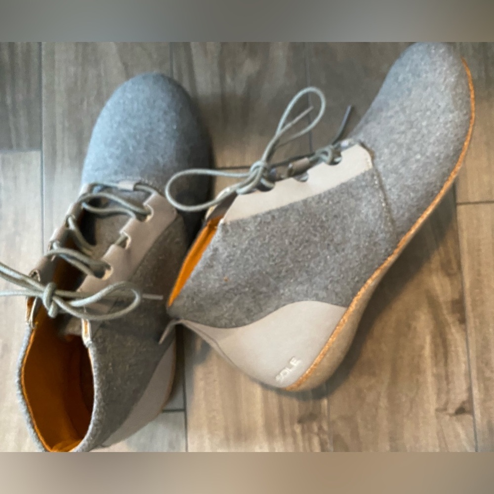 SOLE DISTRICT BY RECORK LACE UP BOOT NEW